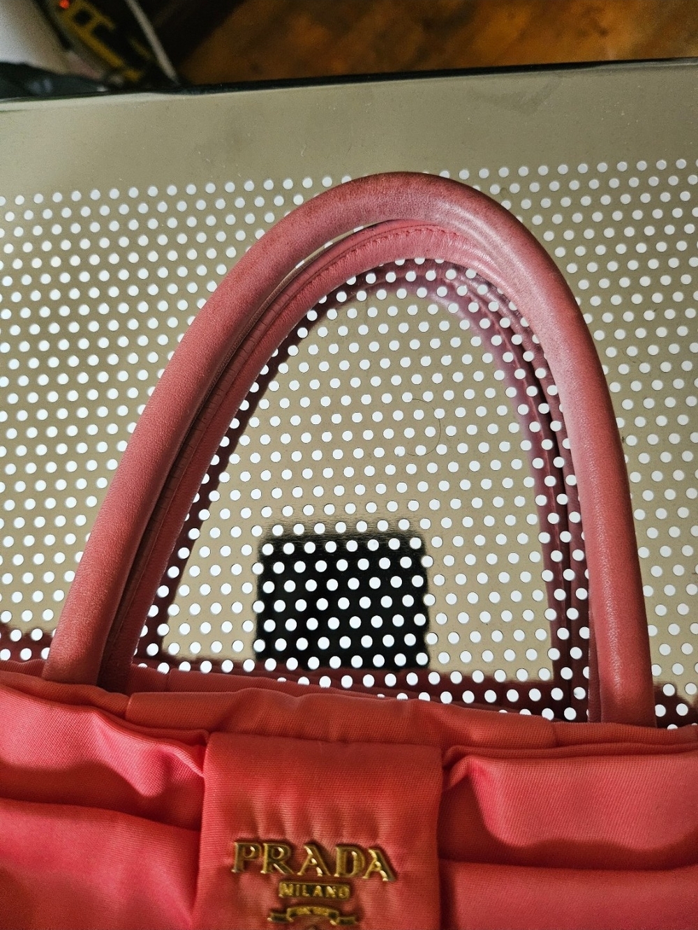Prada Pink Bow Tote Bag - Picture 13 of 14